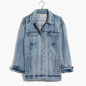 Madewell Oversized Jean Jacket - Junction Wash - S